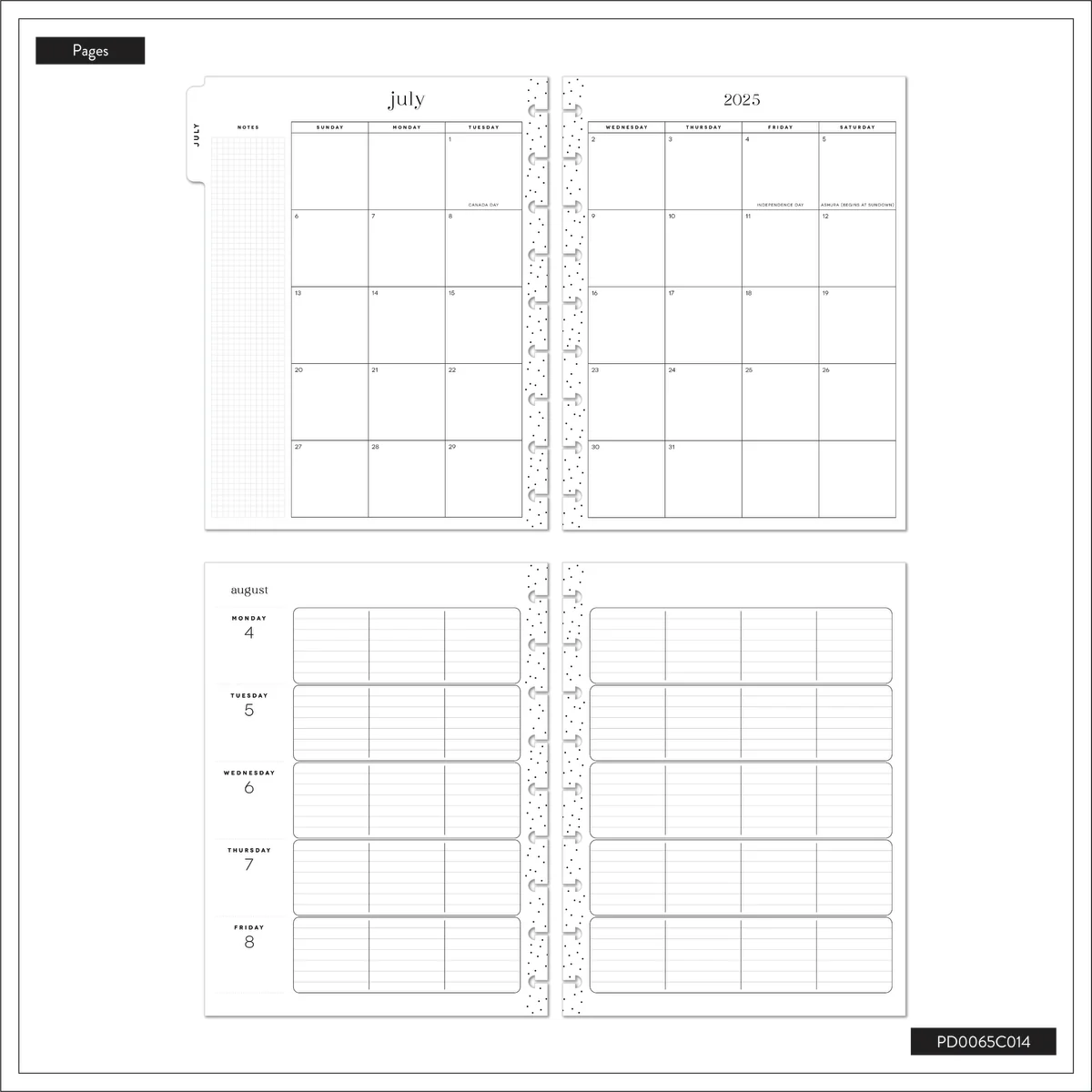 2025–2026 Mod Teacher Customizable Teacher Planner - Classic Teacher Layout - 12 Months - Image 14