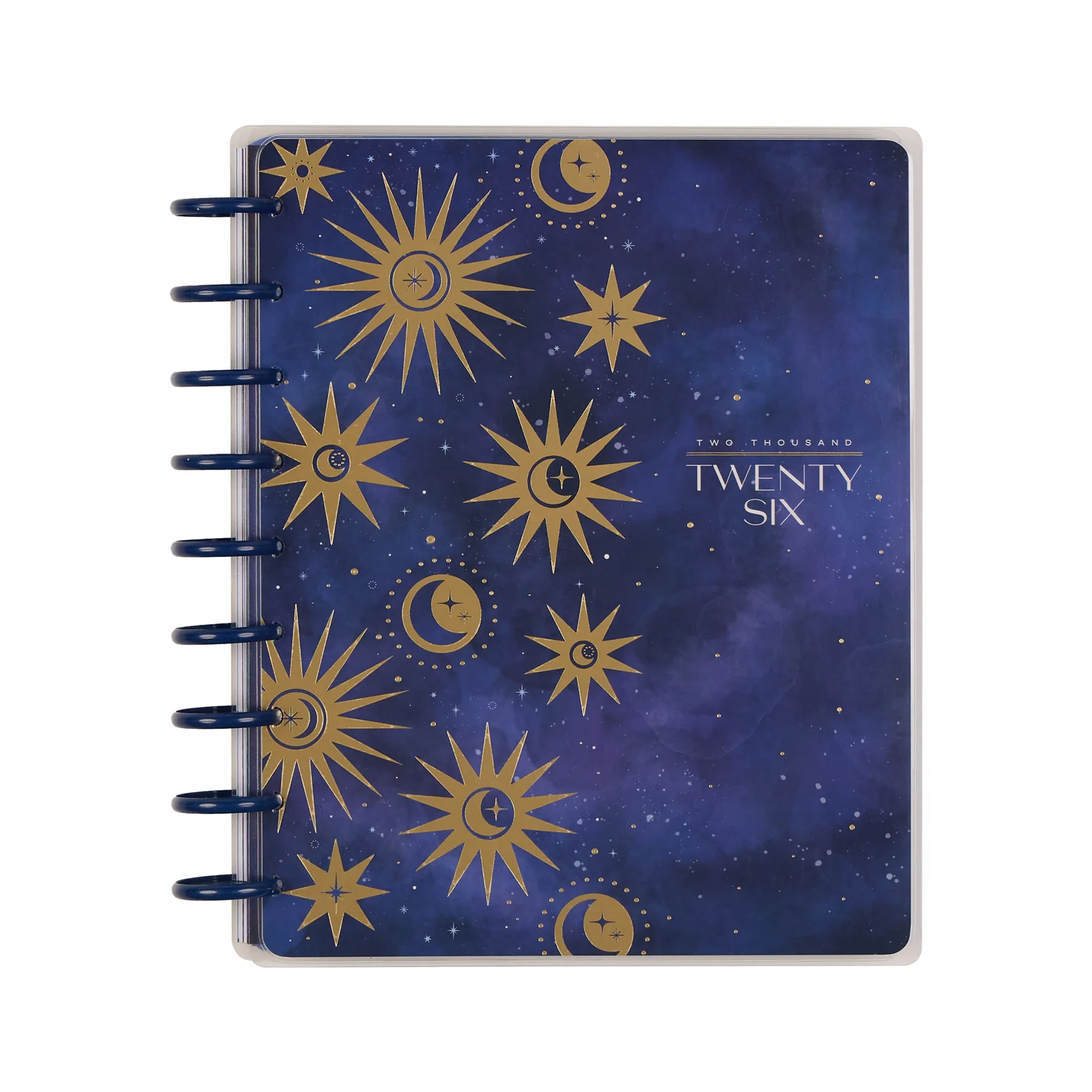 2026 Star Signs Customizable Planner - Classic Vertical Layout - 12 Months