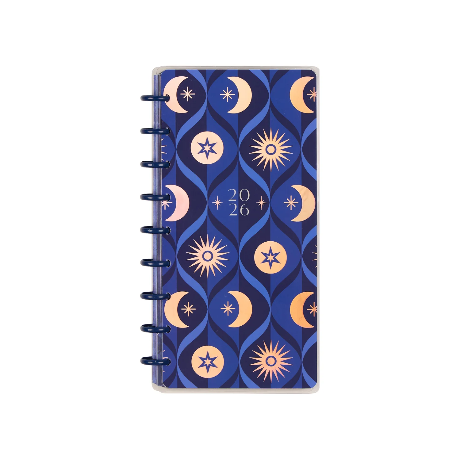 2026 Star Signs Customizable Planner - Skinny Classic Horizontal Layout - 12 Months