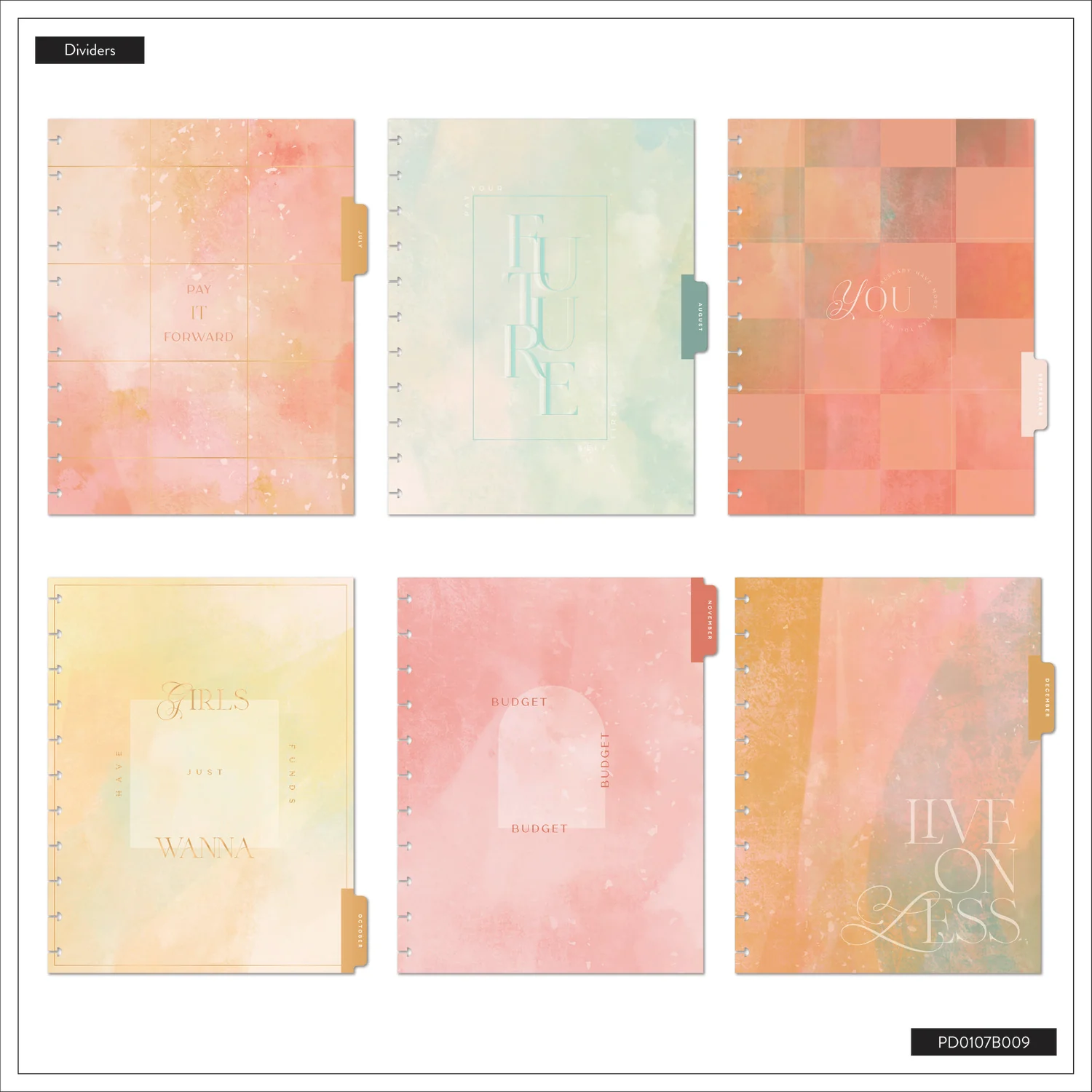2026 Textured Canvas Customizable Budget Planner - Big Budget Layout - 12 Months - Image 18