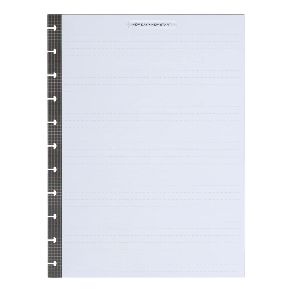 Aesthetique Teacher - Dotted Lined Big Filler Paper - 40 Sheets