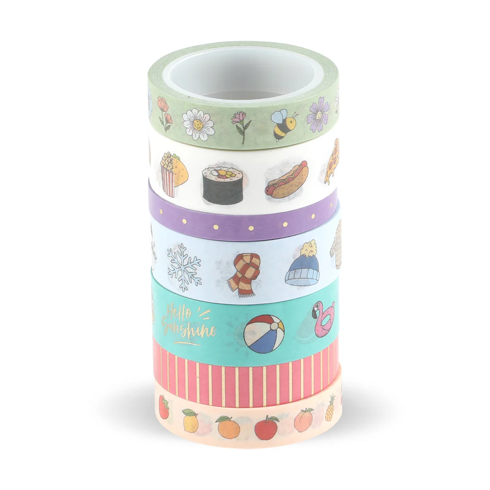 All the Things Icons - Washi Tape - 7 Pack