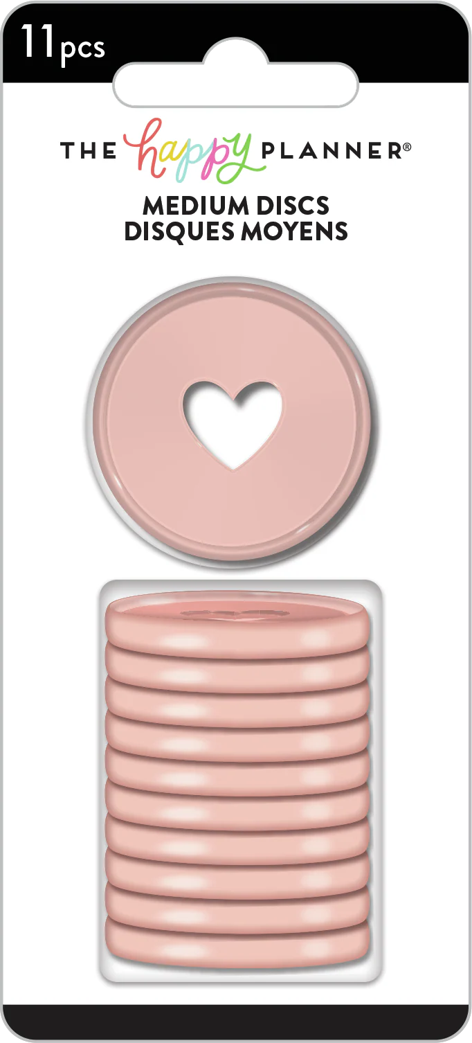Blush - Medium Plastic Disc Set
