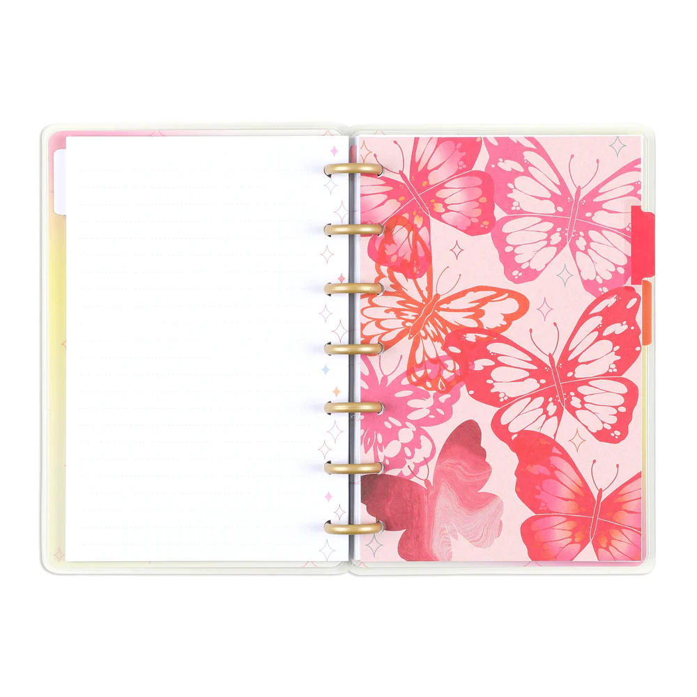 Butterfly Bliss - Dotted Lined Mini Notebook - 60 Sheets - Image 2