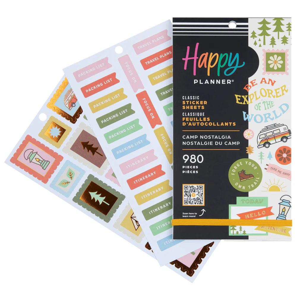 Camp Nostalgia - Value Pack Stickers