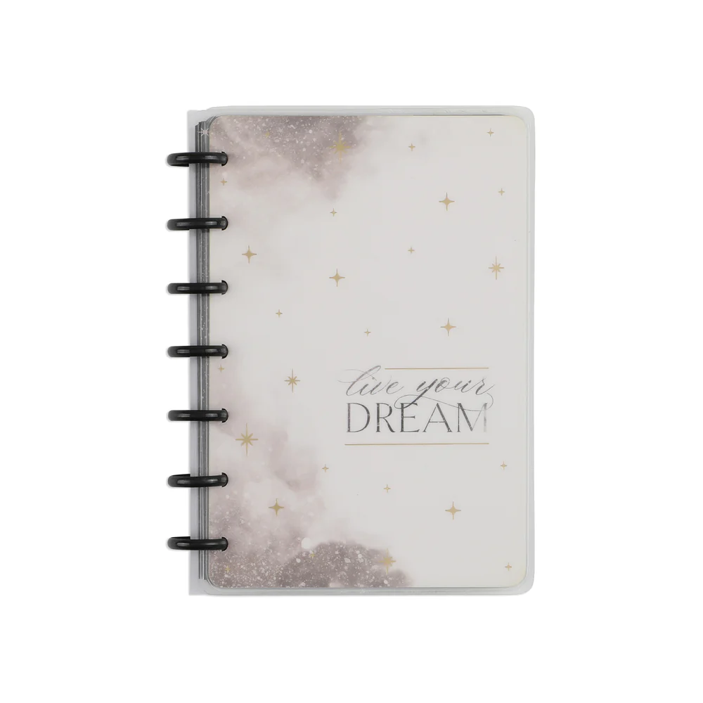 Celestial Elegance - Dot Grid Mini Notebook - 60 Sheets