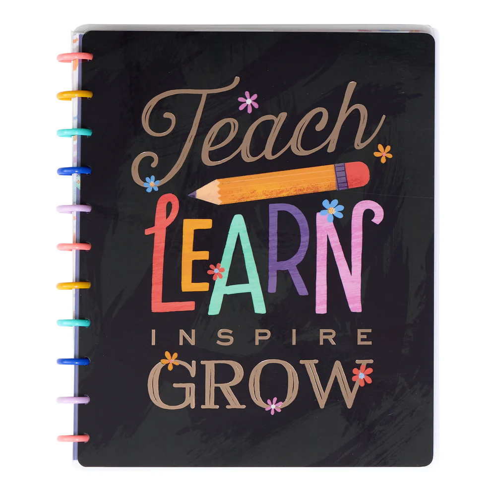 Classroom Brights Teacher - Dotted Lined Big Notebook - 60 Sheets