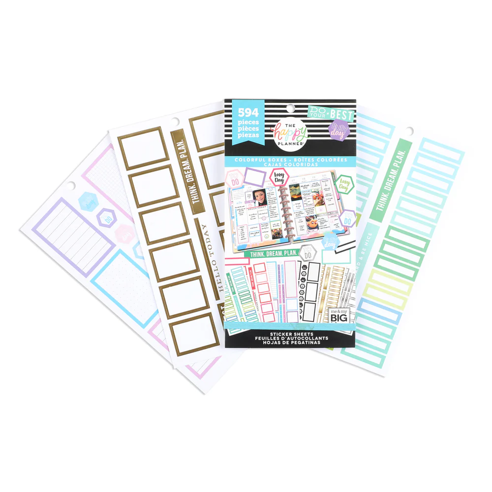 Value Pack Stickers - Colorful Boxes - Image 2