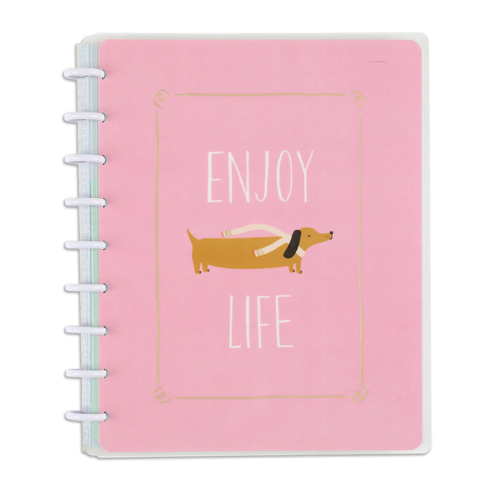 Cozy Pet Critters Classic Notebook - Dot Grid Pages - 60 Sheets