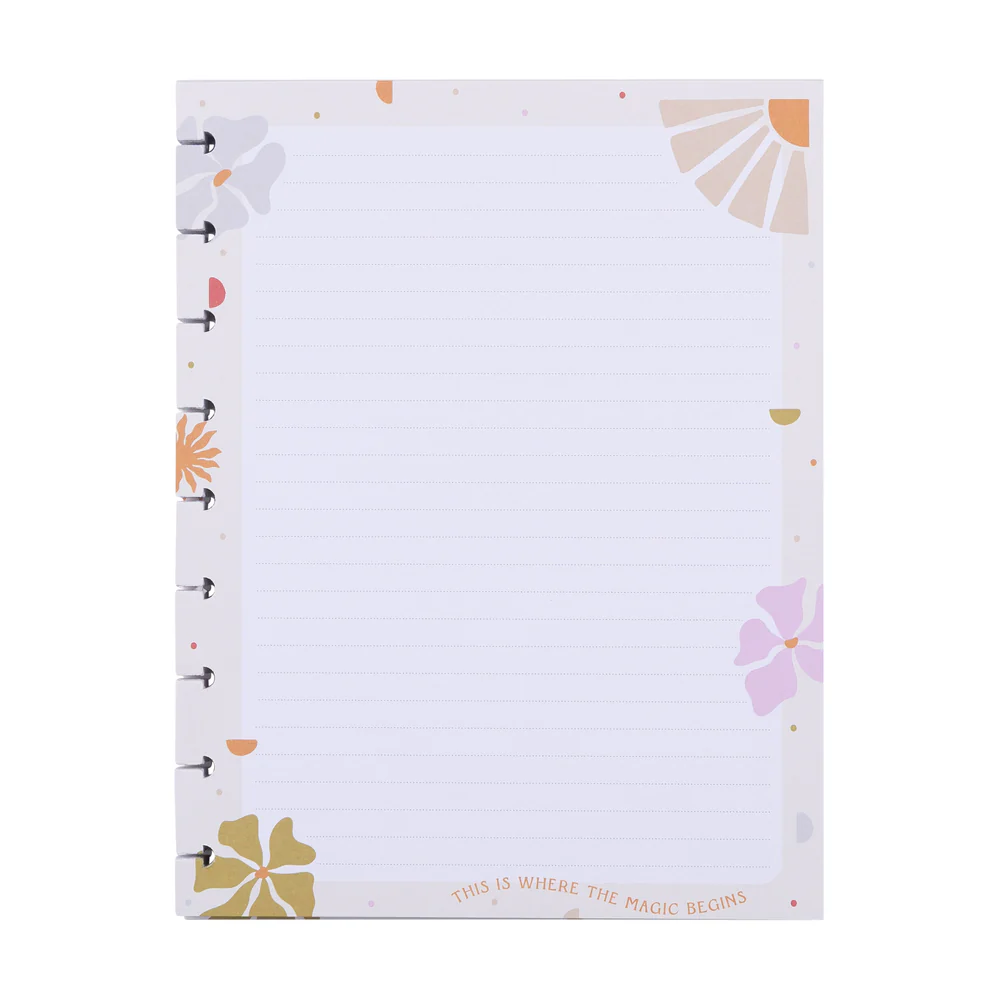 Desert Thistle - Classic Block Notepad - 100 Sheets