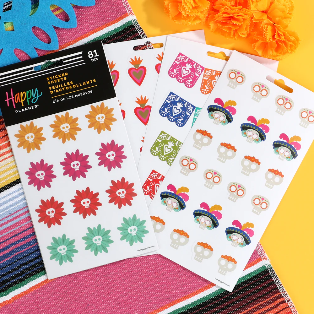 Día de los Muertos - 5 Sticker Sheets - Image 2