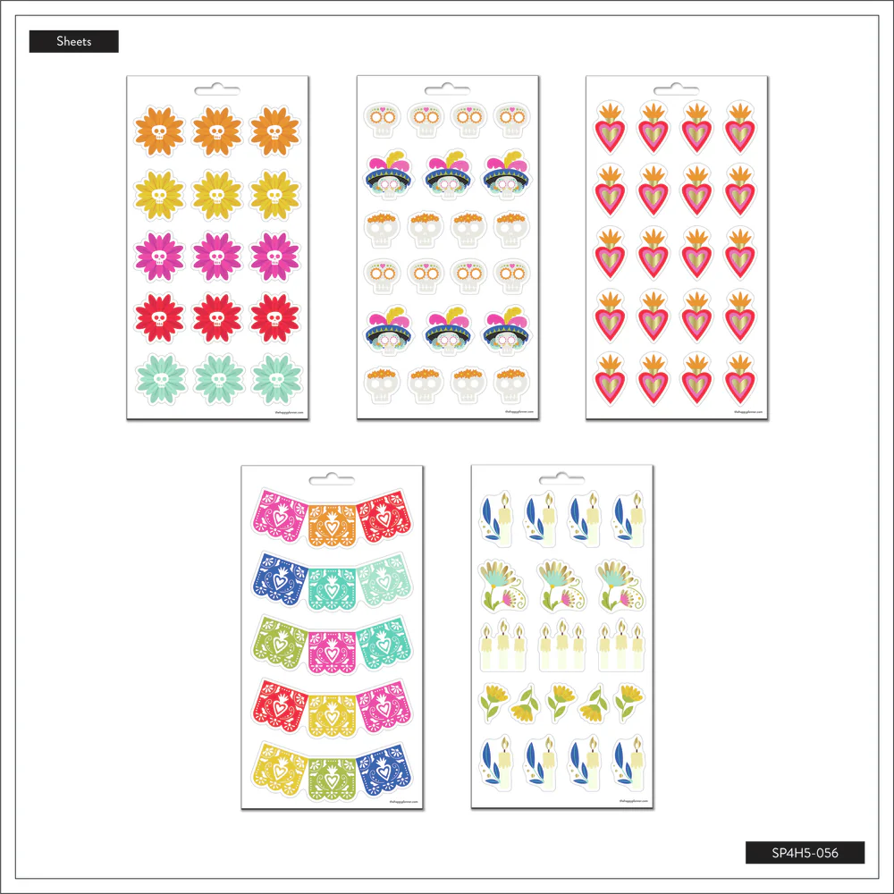 Día de los Muertos - 5 Sticker Sheets - Image 5