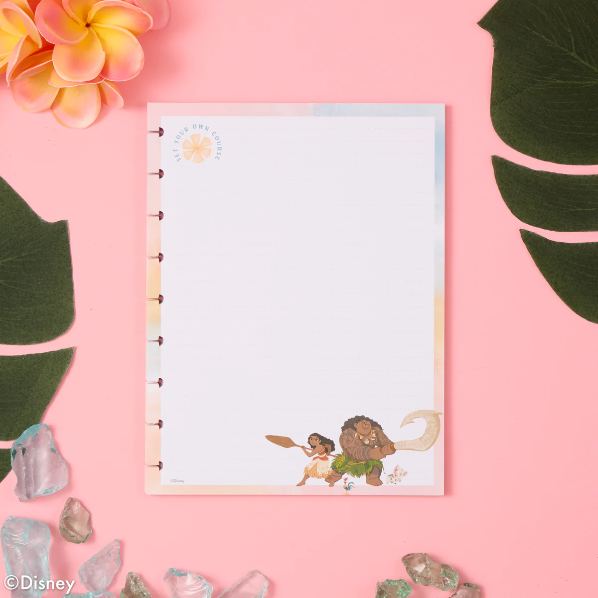 Disney Moana - Dotted Lined Classic Filler Paper - 40 Sheets - Image 2