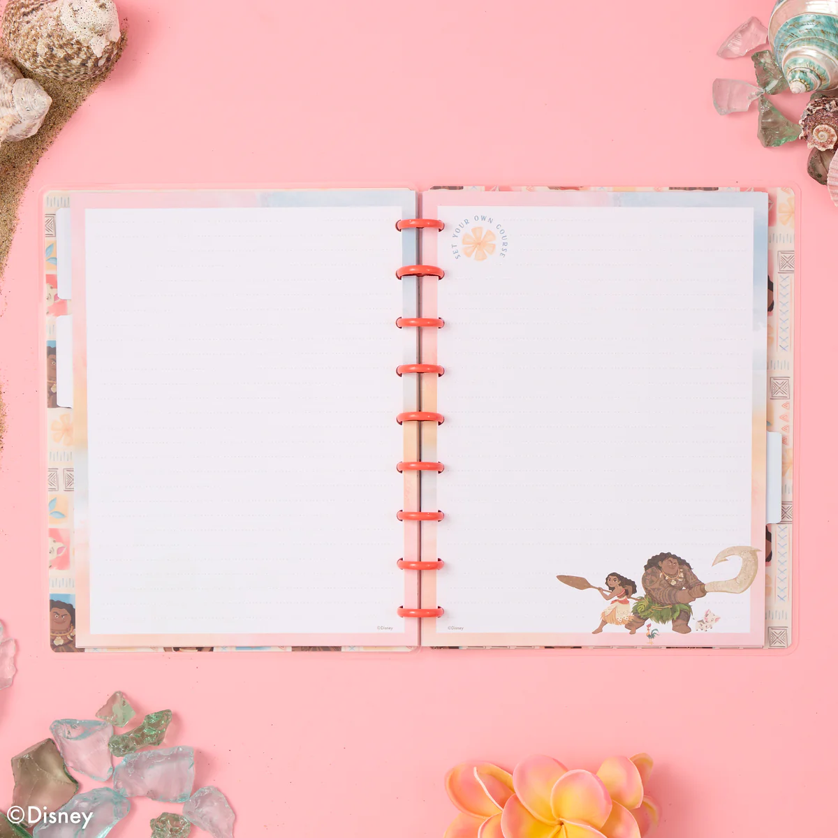 Disney Moana - Dotted Lined Classic Notebook - 60 Sheets - Image 2