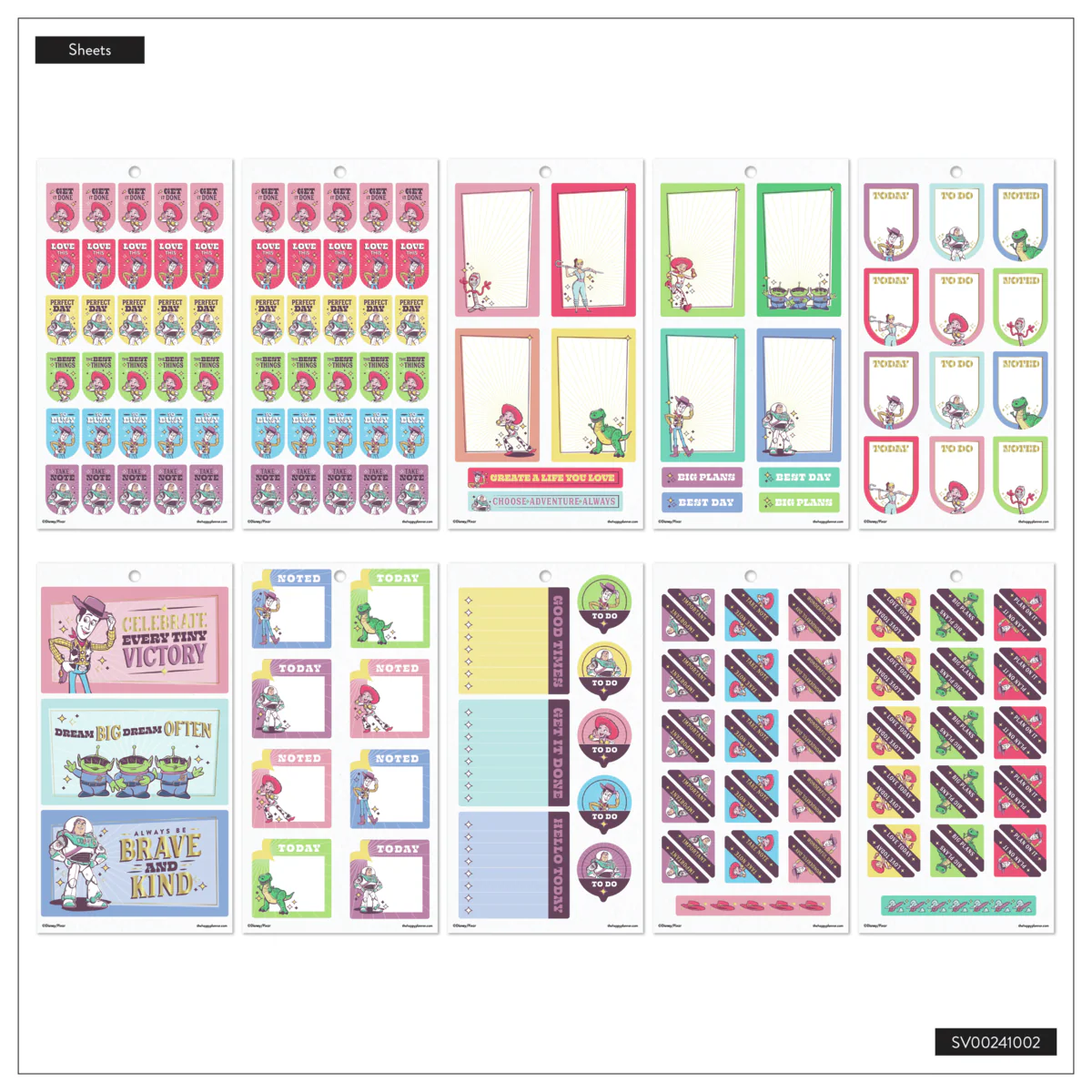 Disney & Pixar Toy Story 30th Anniversary - Value Pack Stickers - Big - Image 14