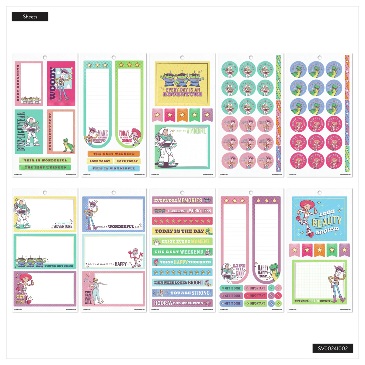Disney & Pixar Toy Story 30th Anniversary - Value Pack Stickers - Big - Image 5