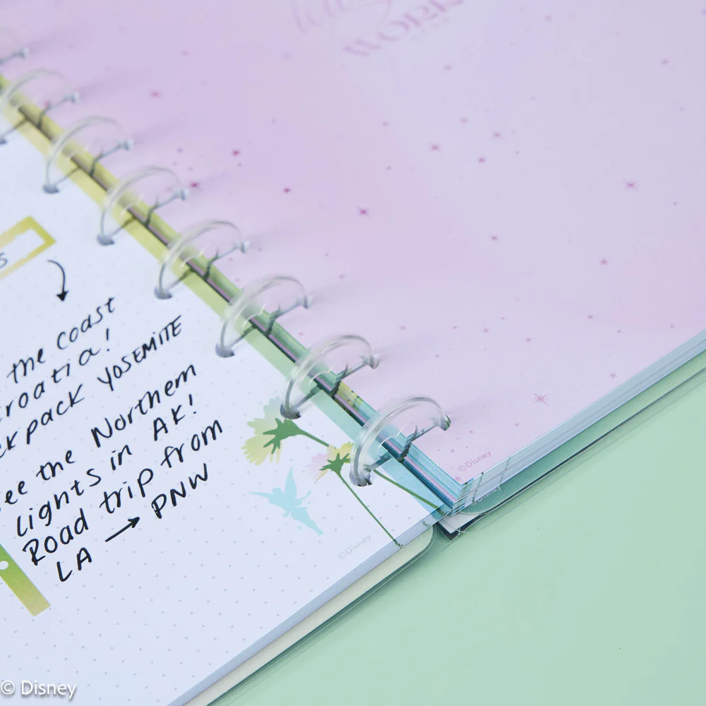 Disney Tinker Bell Stay Sparkly - Dot Grid Classic Notebook - 60 Sheets - Image 2