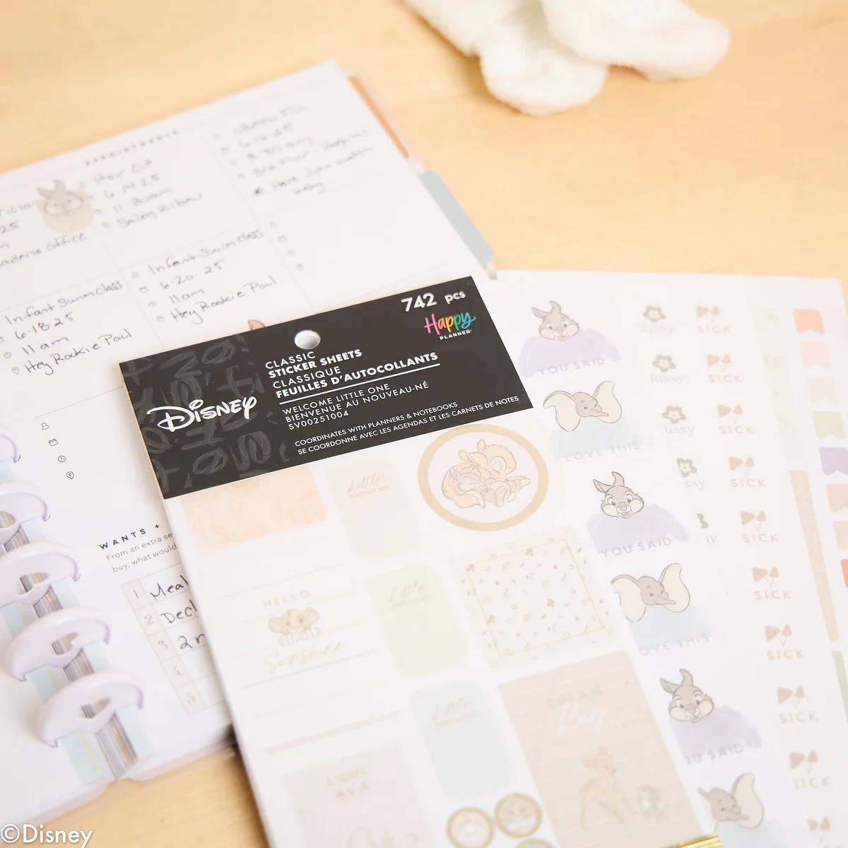 Disney Welcome Little One Baby - Value Pack Stickers - Image 15