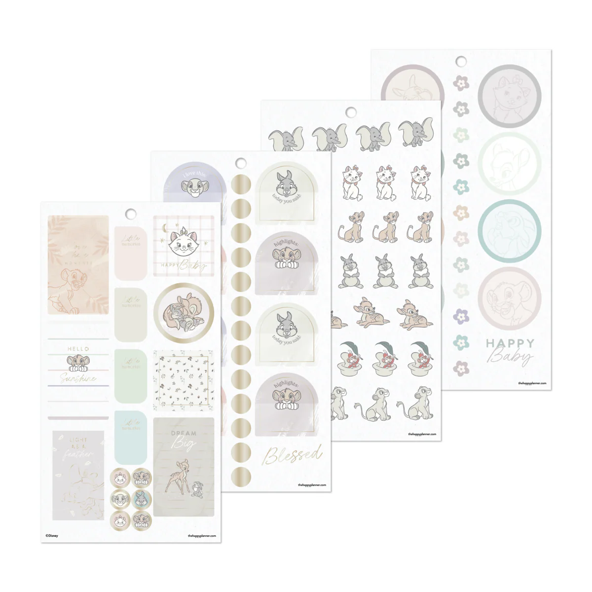 Disney Welcome Little One Baby - Value Pack Stickers - Image 6