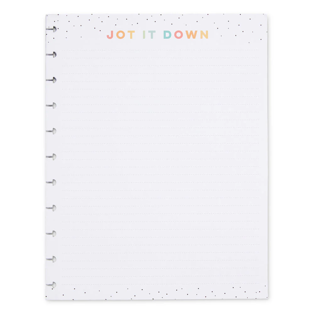 Everyday Jot it Down Big Filler Paper - 40 Sheets