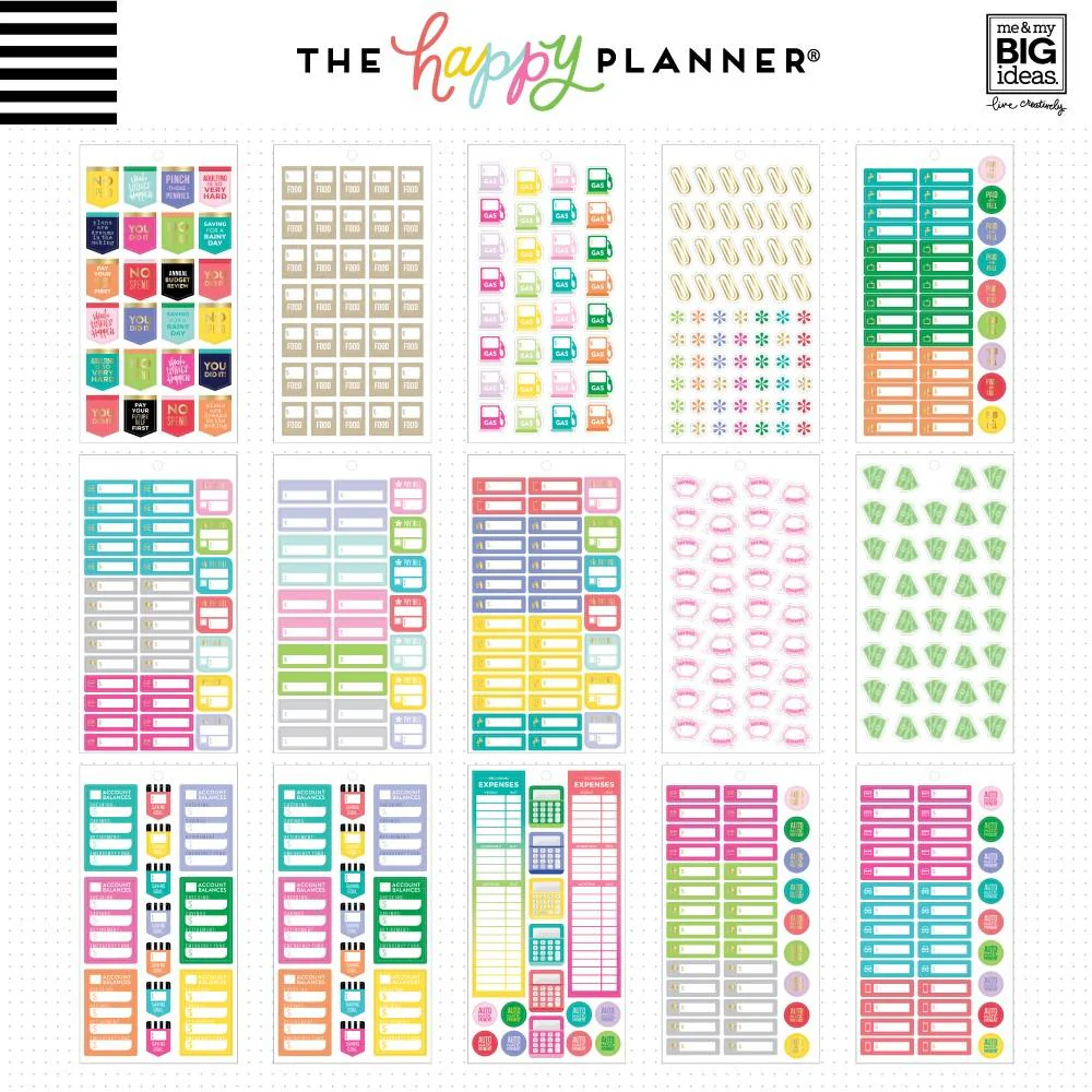 Value Pack Stickers - Fill In Budget - Image 2