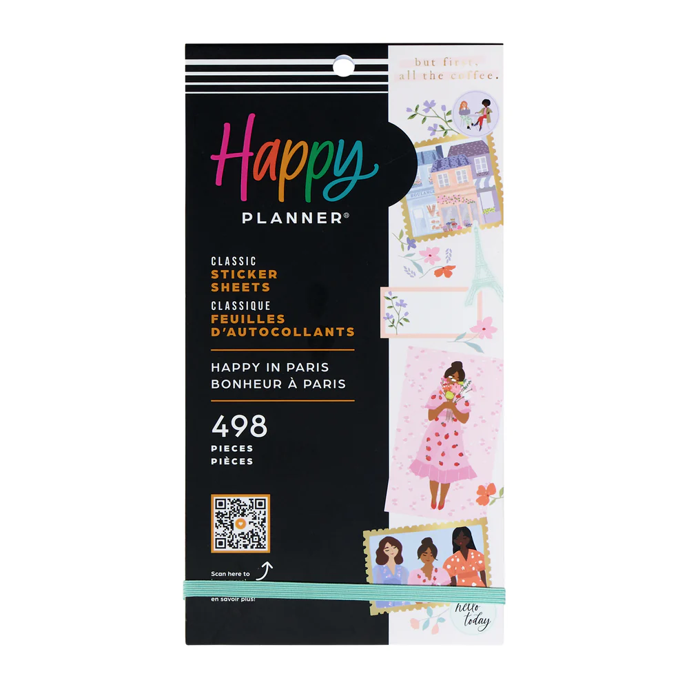 Happy In Paris - Value Pack Stickers