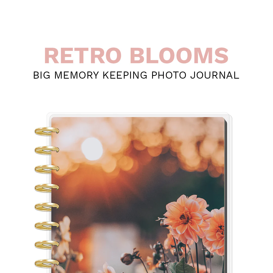 Happy Memory Keeping® Retro Blooms - DELUXE Big Photo Journal - Image 17