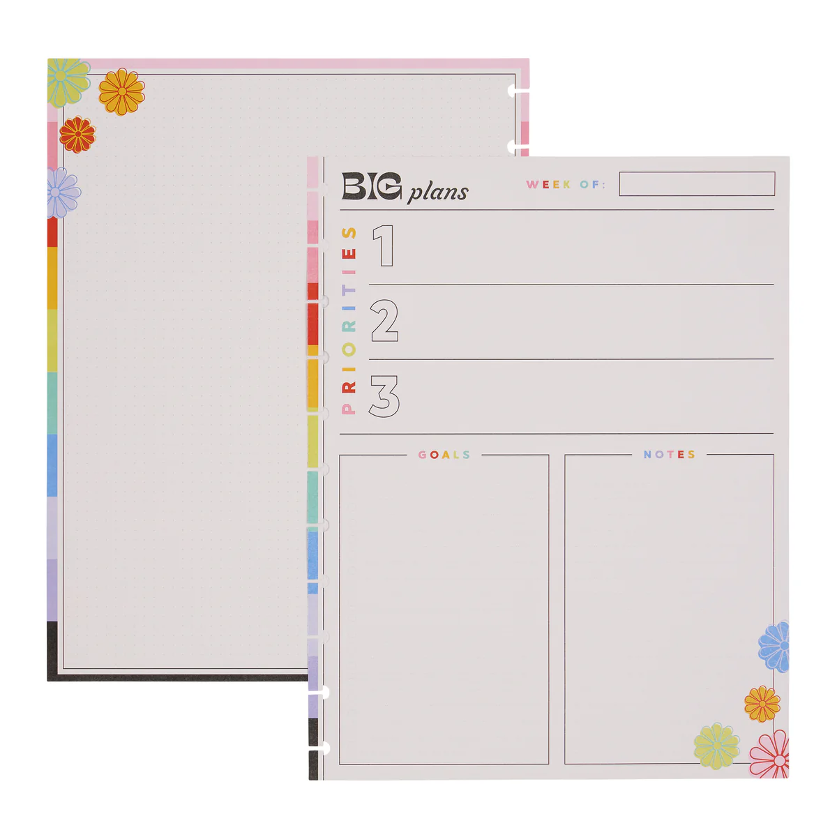 Happy Outlines - Dashboard + Dot Grid Big Filler Paper - 40 Sheets
