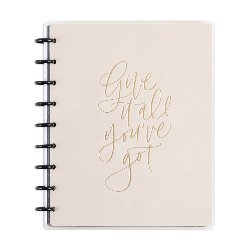 Happy Planner x By Candace Bold & Free - Dotted Lined Classic Notebook - 60 Sheets