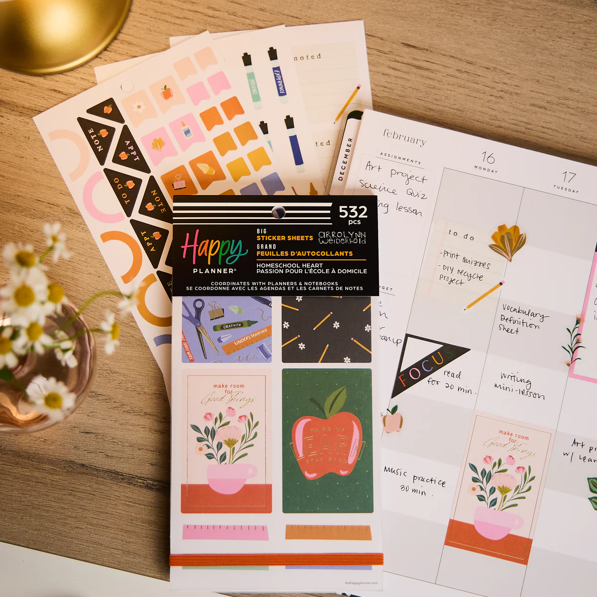 Homeschool Heart - Value Pack Stickers - Big - Image 2