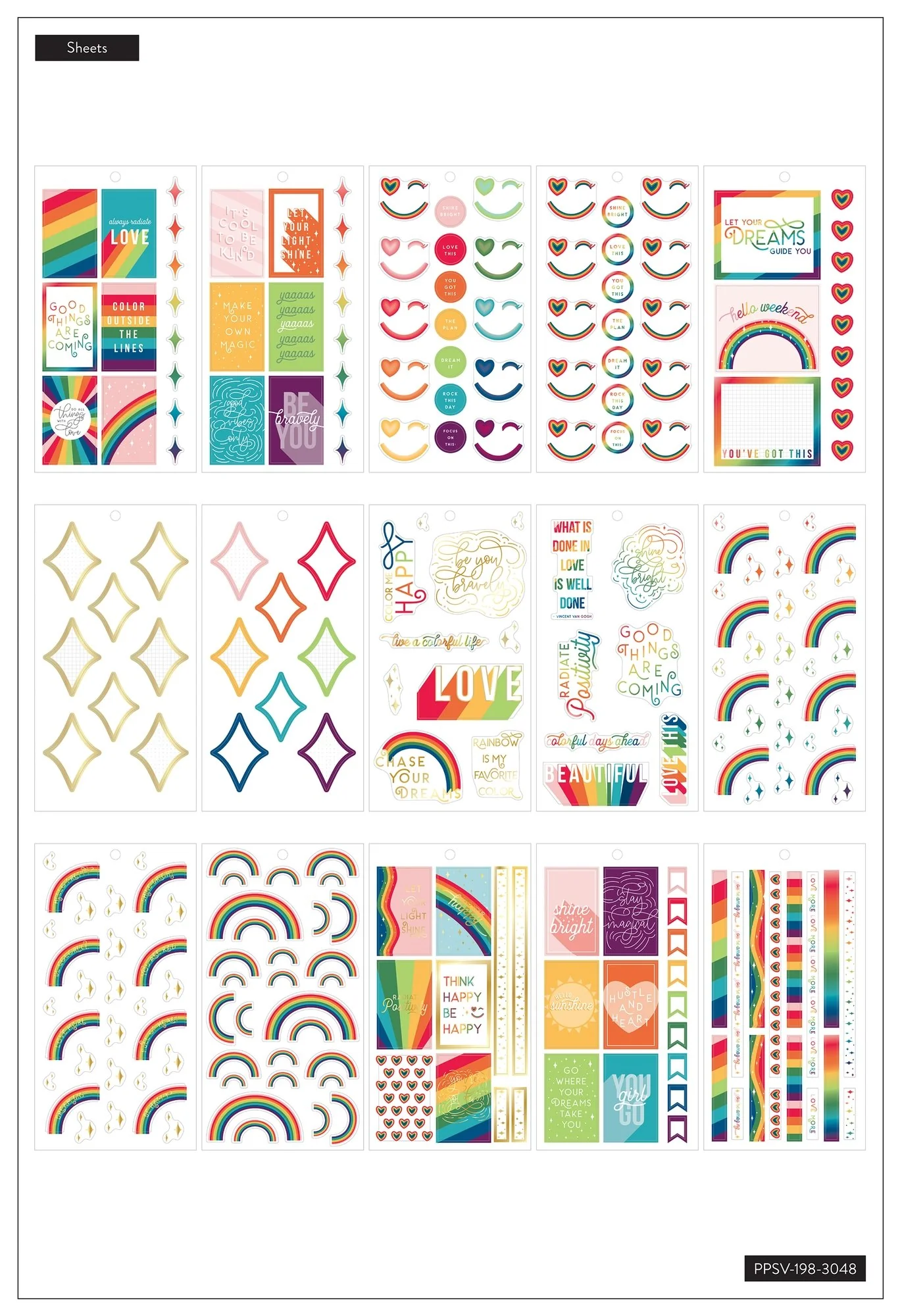 Value Pack Stickers - Rainbow Dreams - Image 3