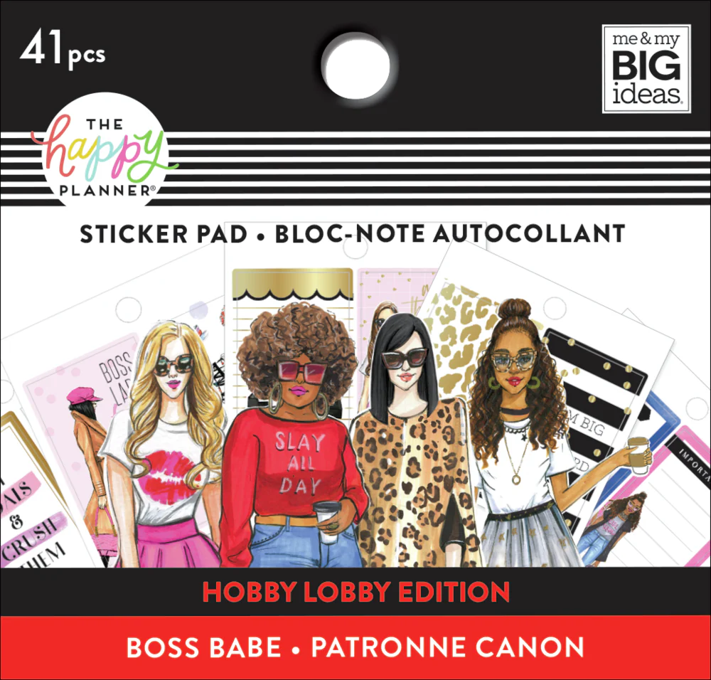 Tiny Sticker Pad - Rongrong - Boss Babe