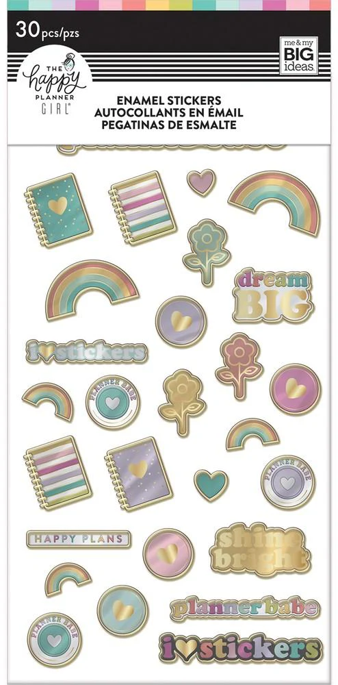Enamel Stickers - Planner Babe