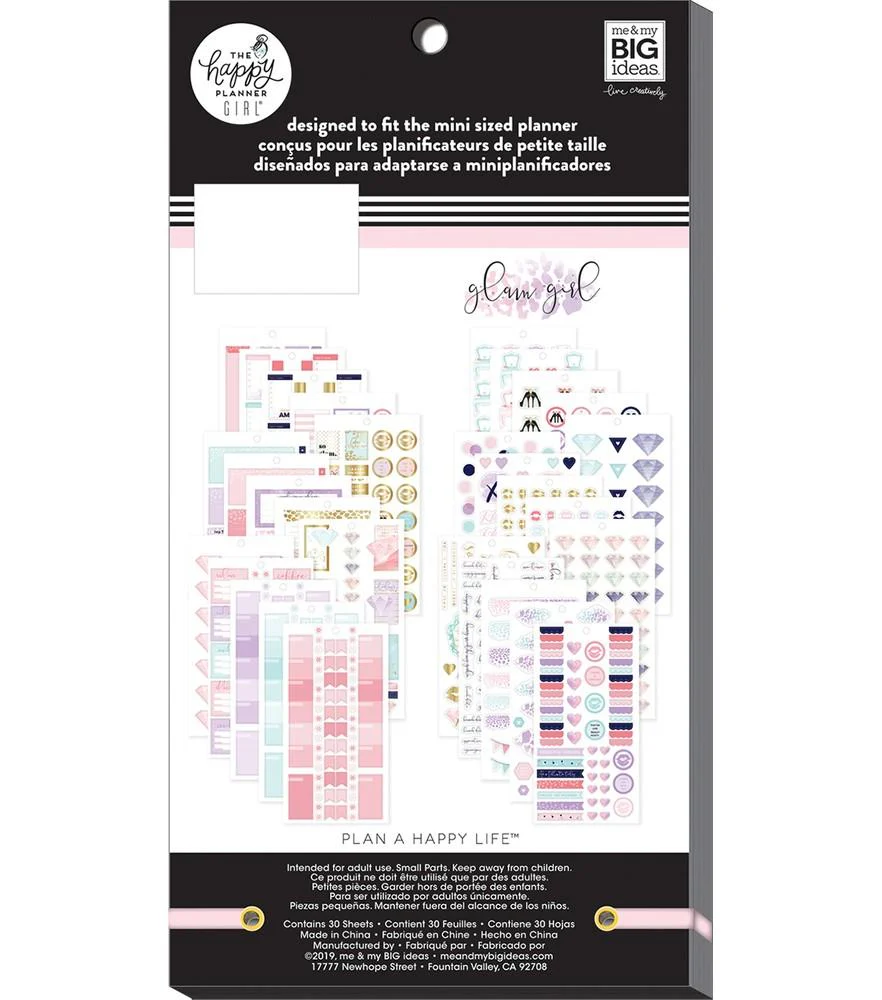 Value Pack Stickers - Glam Girl - Mini - Image 4