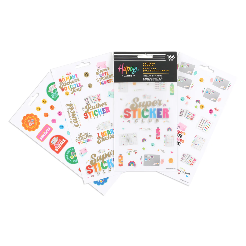 I Heart Stickers - 5 Sticker Sheets