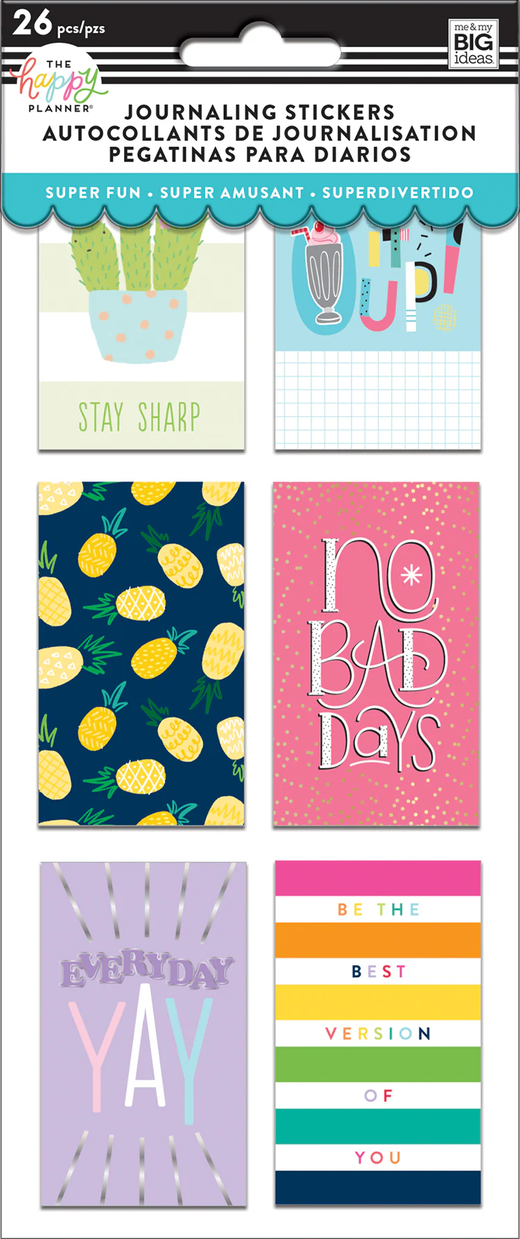 Journaling (Flip) Stickers - Super Fun