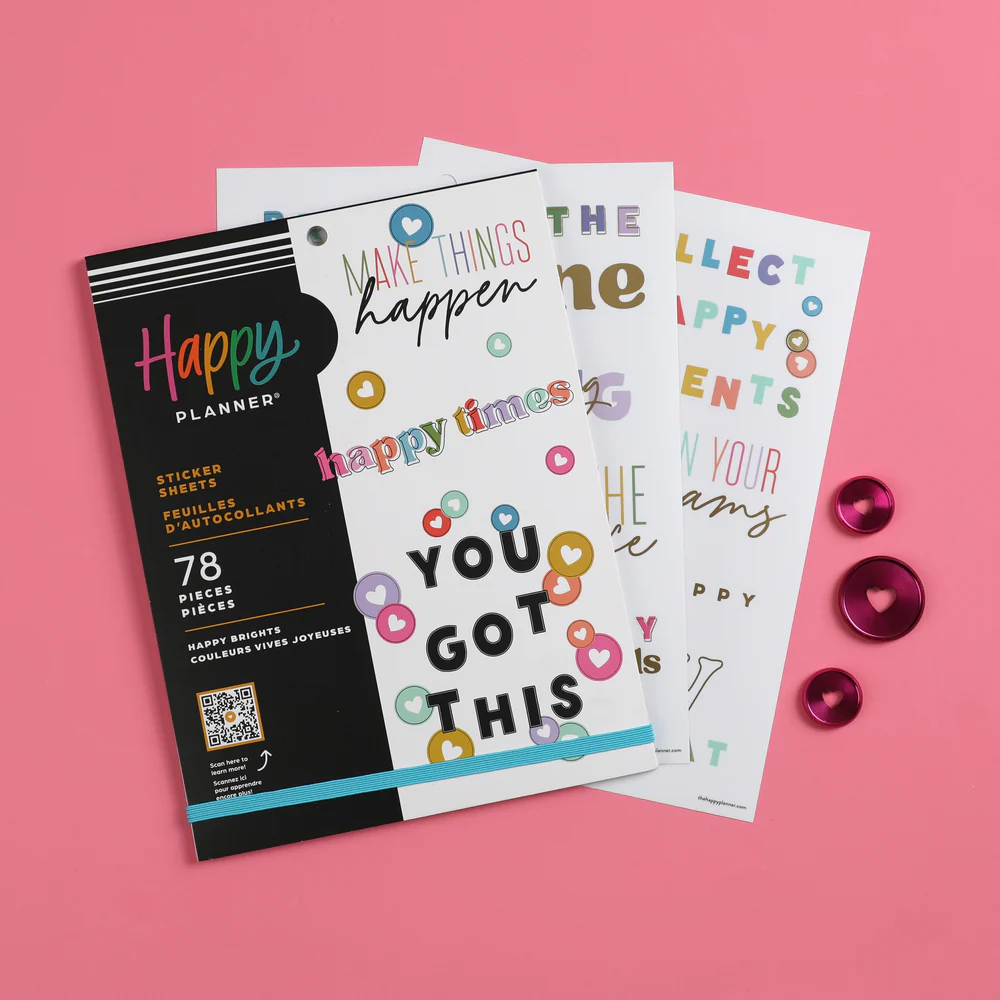 Happy Brights - Large Value Pack Stickers - Image 2