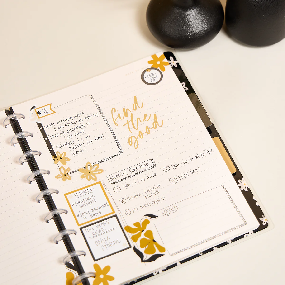 Mod Sketches - Dotted Lined Classic Notebook - 60 Sheets - Image 20