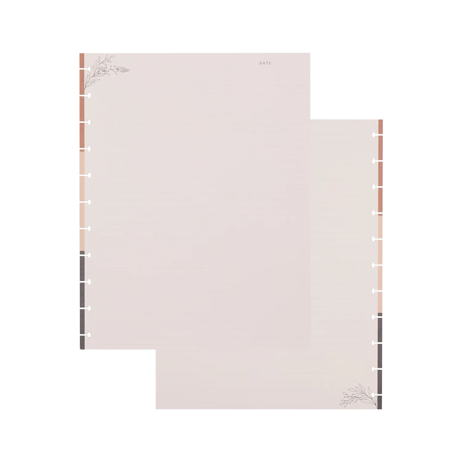 Modern Charm - Dotted Lined Big Filler Paper - 40 Sheets