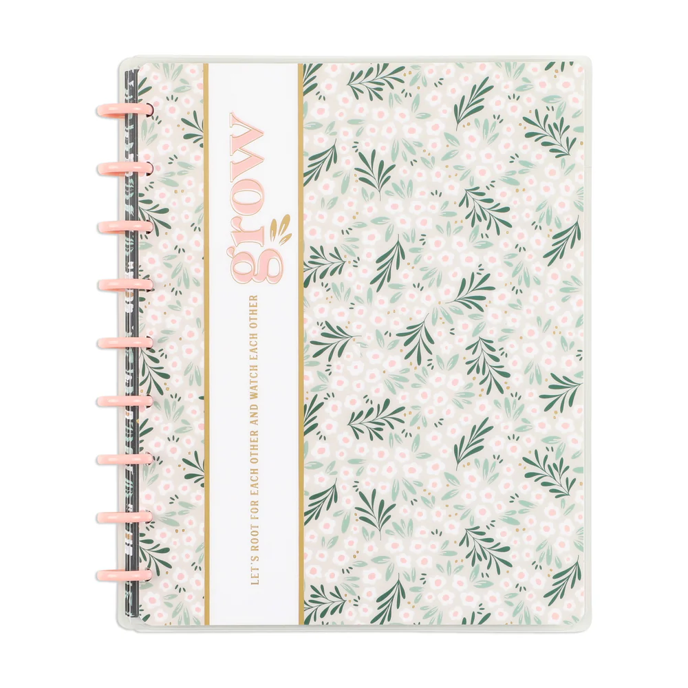 Moody Blooms - Dotted Lined Classic Notebook - 60 Sheets