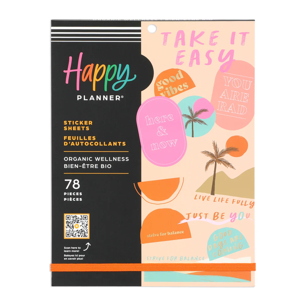 Organic Wellness - Large Value Pack Stickers