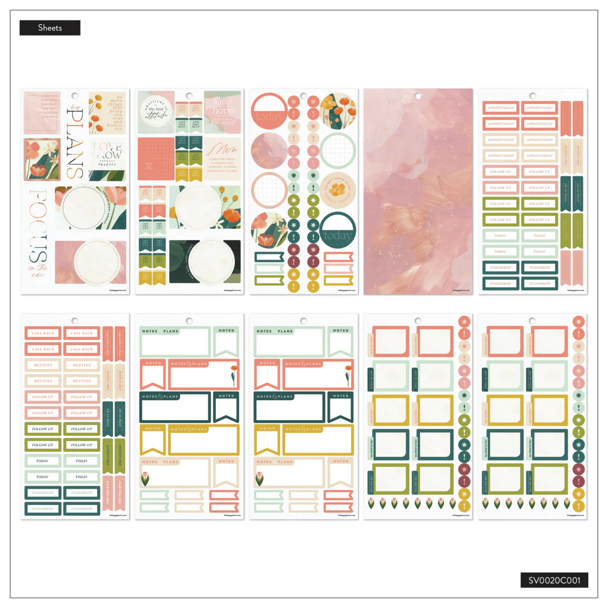 Pastel Canvas Parenting - Value Pack Stickers - Image 8
