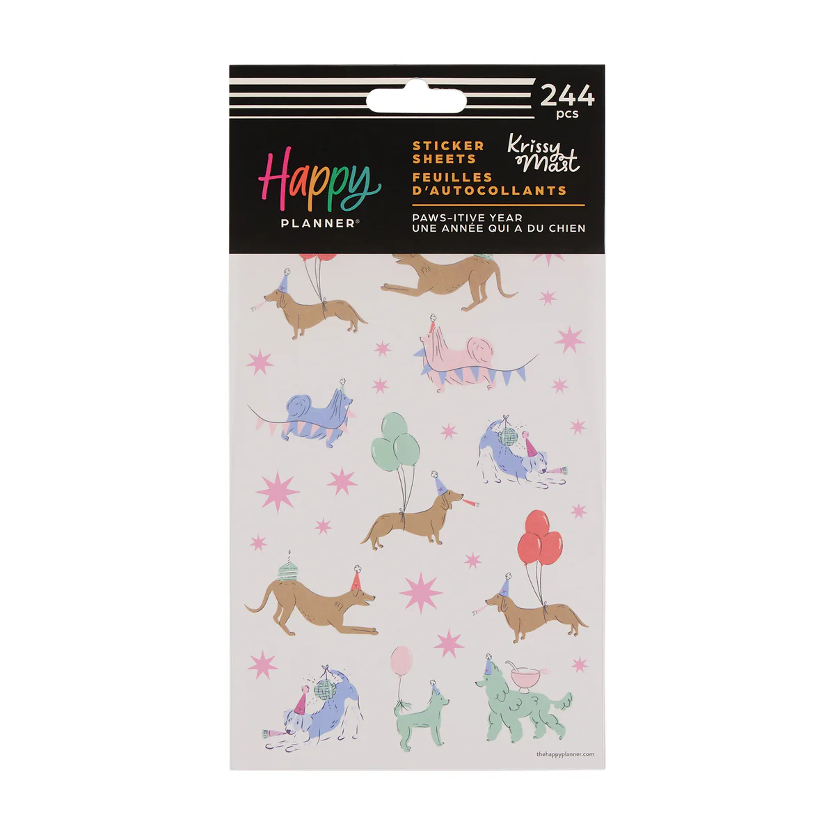 Pawsitive Seasonal Dogs - 10 Sticker Sheets