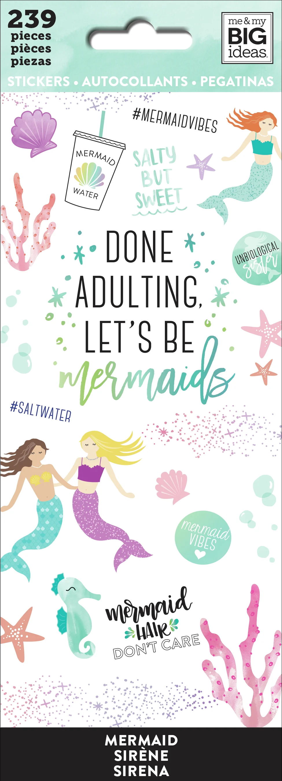 Let's Be Mermaids - 8 Sheets