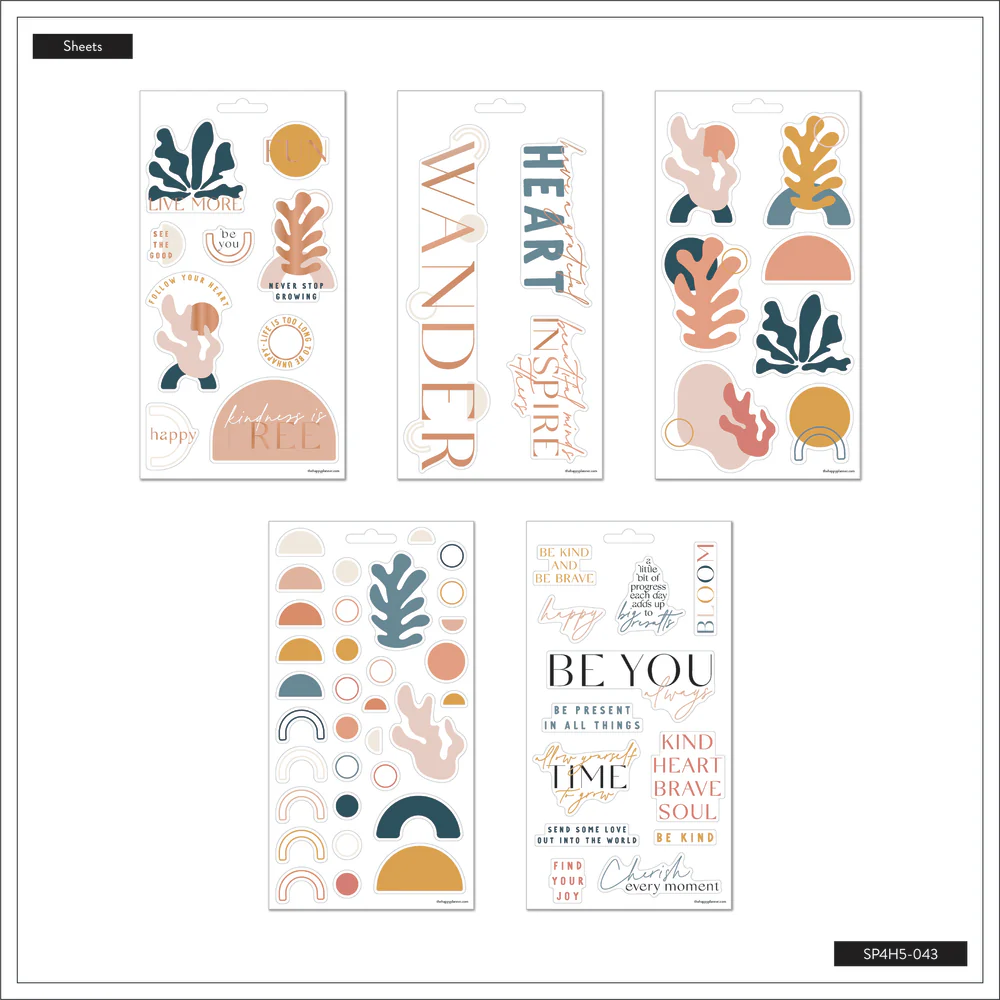 Playful Abstract - 5 Sticker Sheets - Image 5