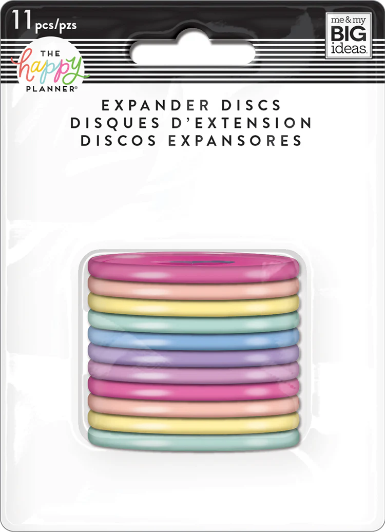 Expander Discs - Pastel Rainbow
