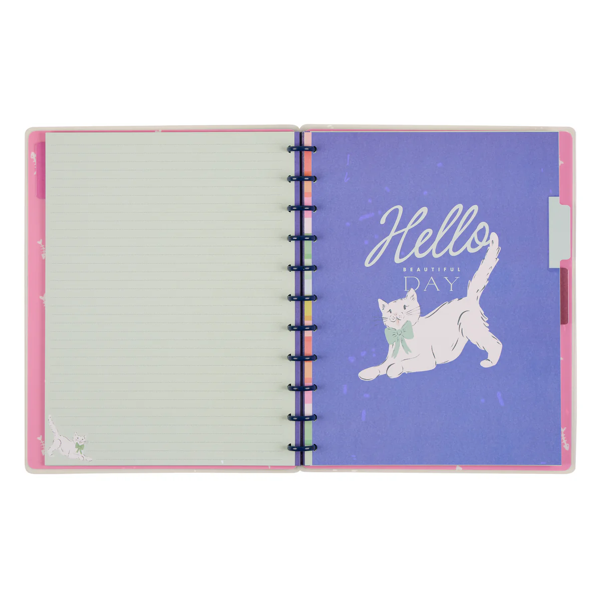 Purrfect Seasonal Cats - Dotted Lined Big Notebook - 60 Sheets - Image 10