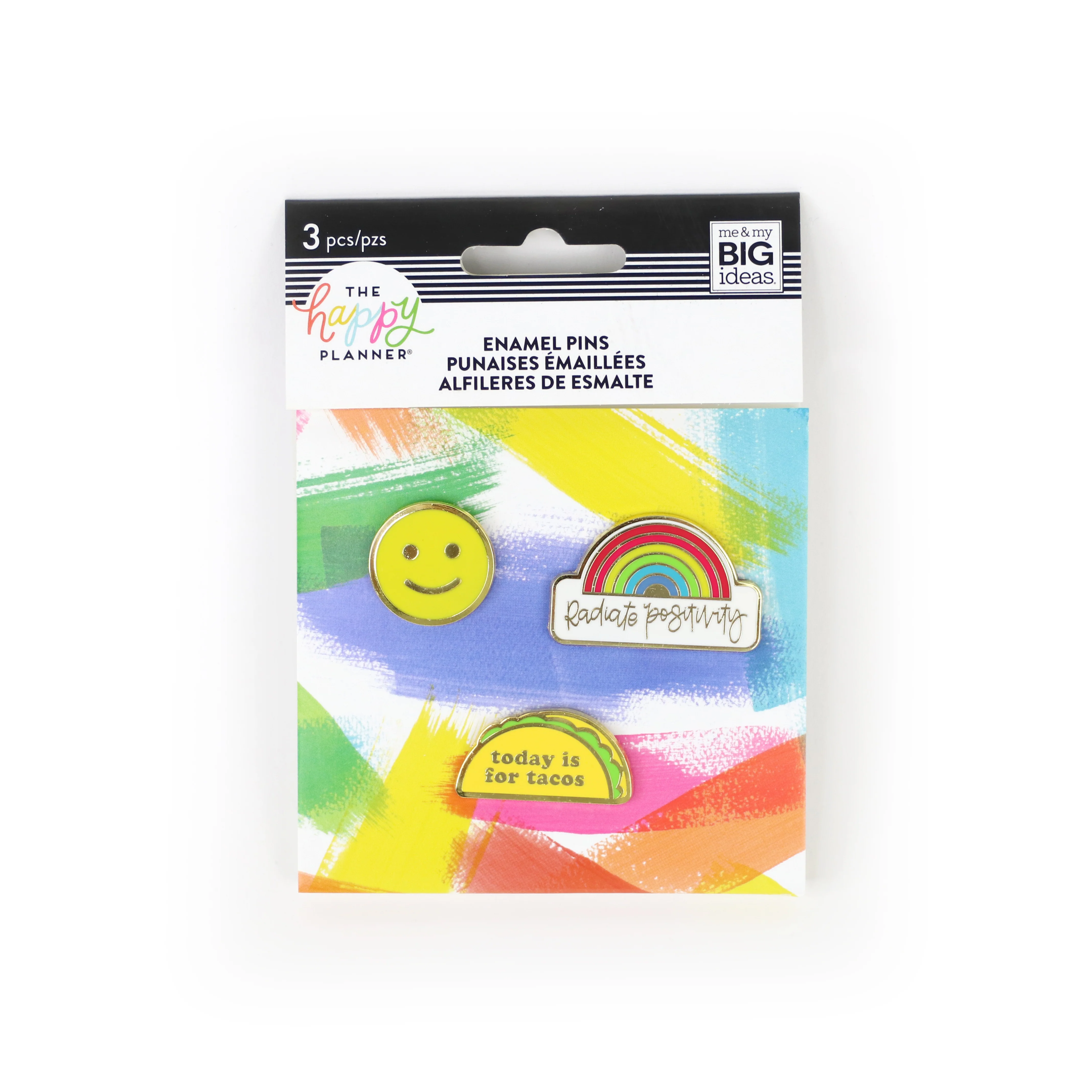 Radiate Positivity Enamel Pins
