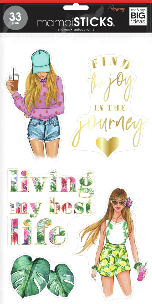 Wild & Free - Rongrong - 8 Sticker Sheets