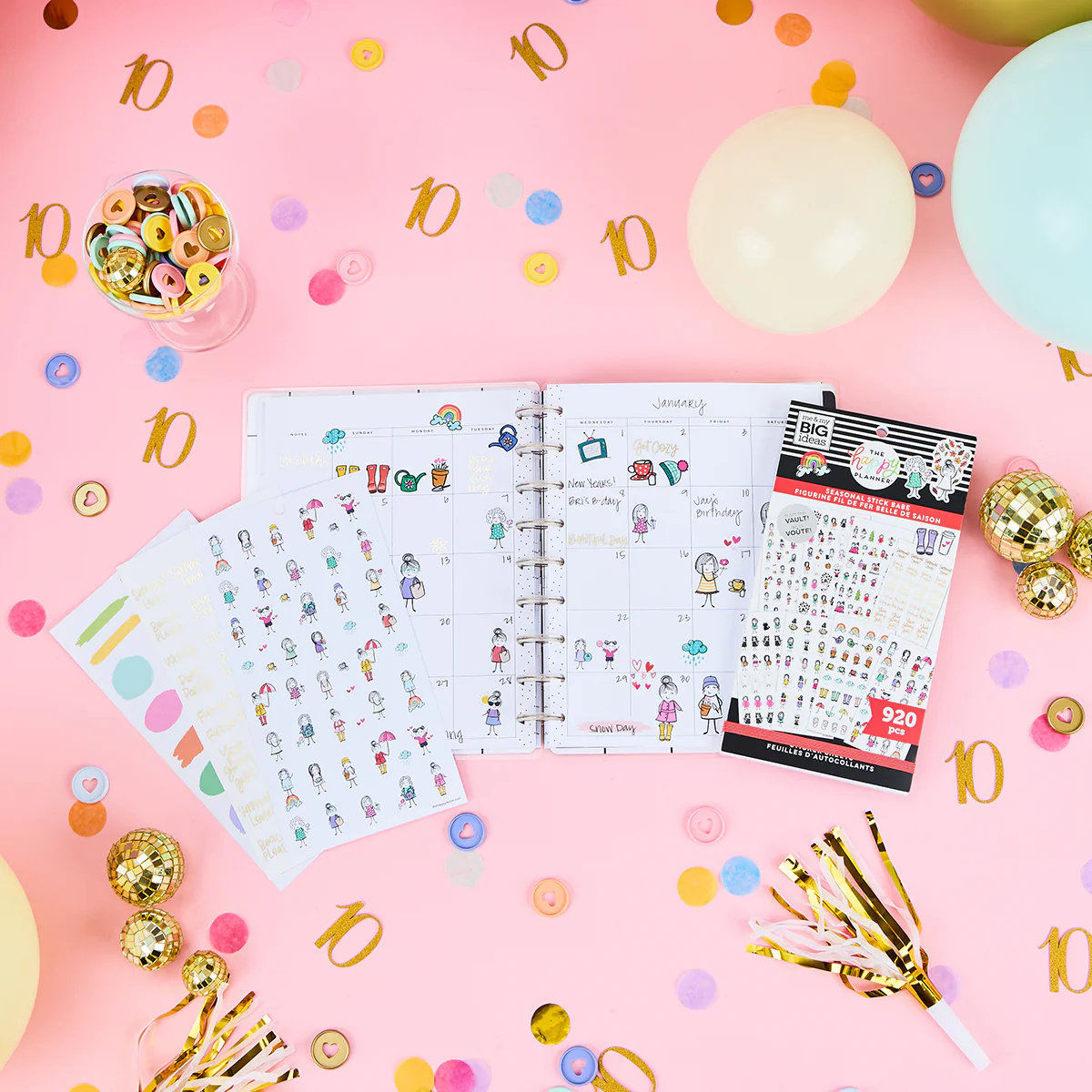 Seasonal Stick Babe - Value Pack Stickers - Image 2